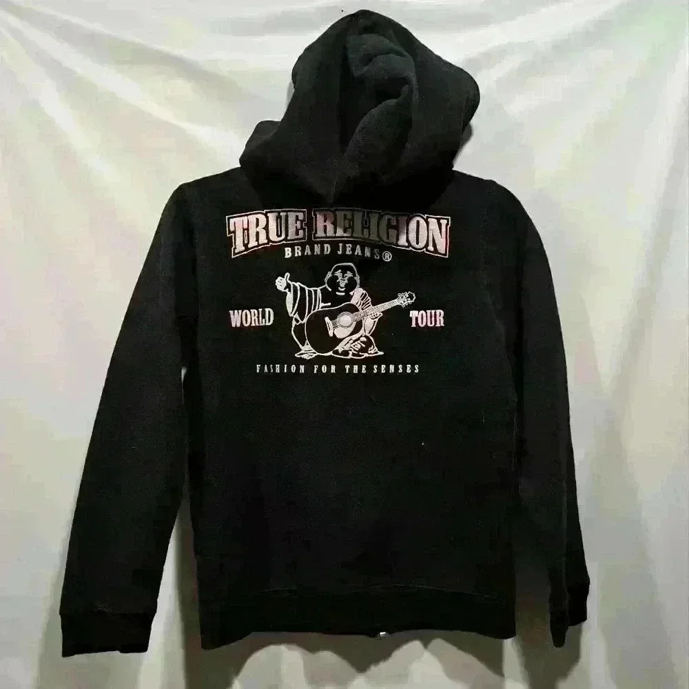 True Religion Vintage Hoodie Kids Small - Picture 3 of 4